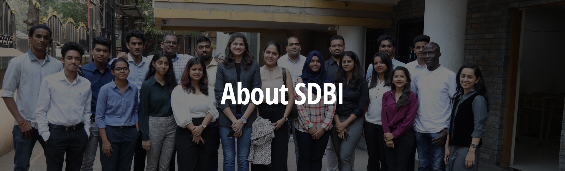 Page Banner - About SDBI